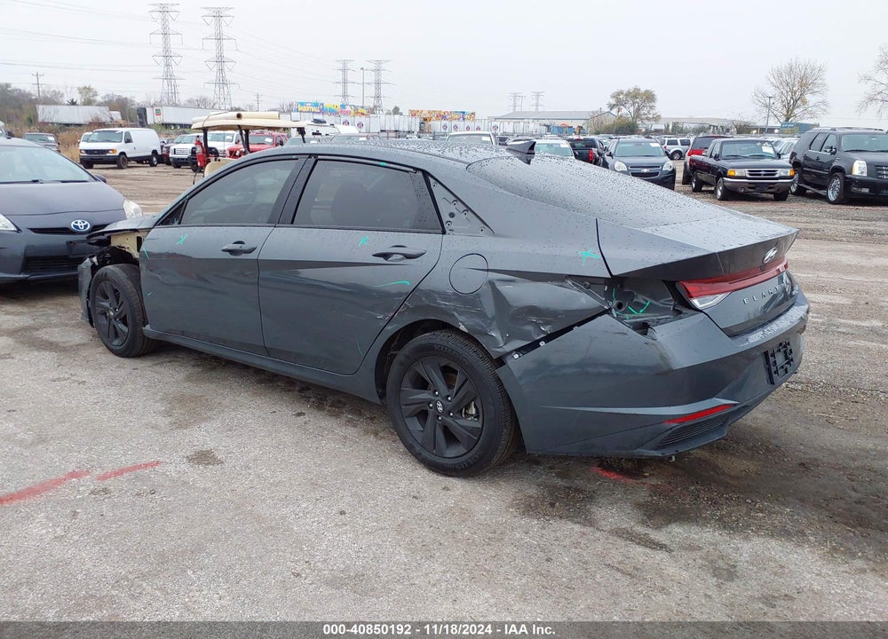2023 HYUNDAI ELANTRA HYBRID BLUE VIN: KMHLM4AJ3PU082806