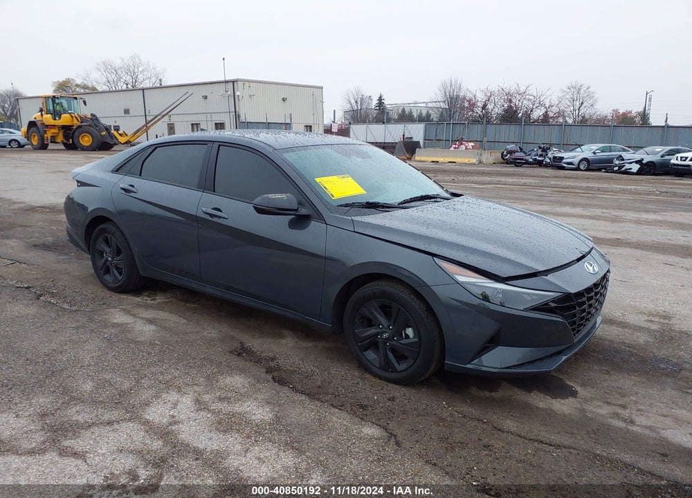 2023 HYUNDAI ELANTRA HYBRID BLUE VIN: KMHLM4AJ3PU082806