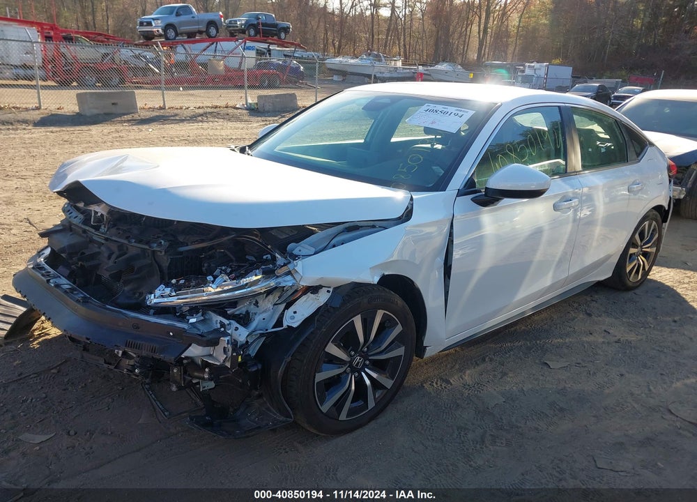 2023 HONDA CIVIC EX-L /EX-L W/O BSI VIN: 19XFL1H75PE015183
