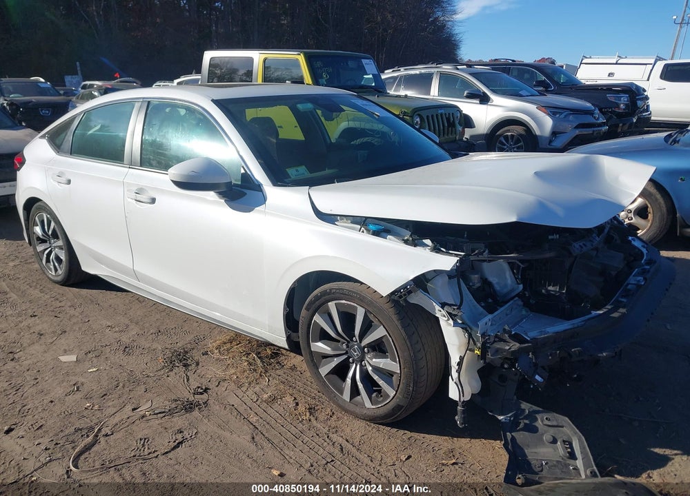 2023 HONDA CIVIC EX-L /EX-L W/O BSI VIN: 19XFL1H75PE015183