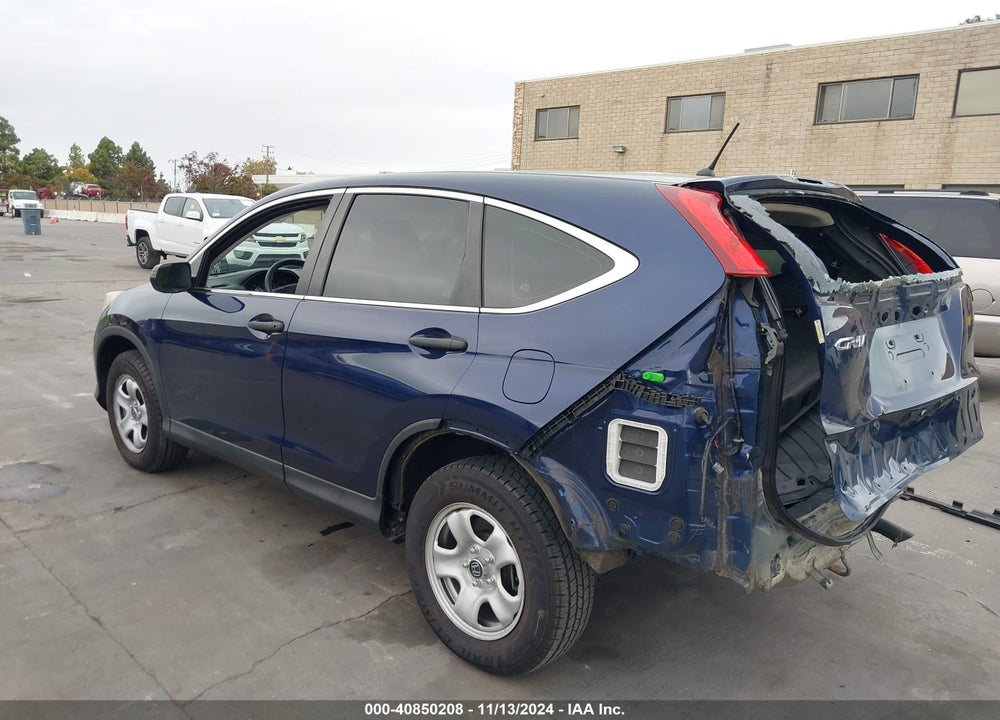 2015 HONDA CR-V LX VIN: 3CZRM3H38FG706644