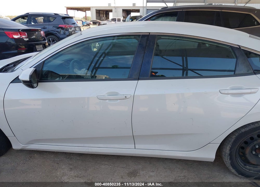 2019 HONDA CIVIC LX VIN: 19XFC2F6XKE030285