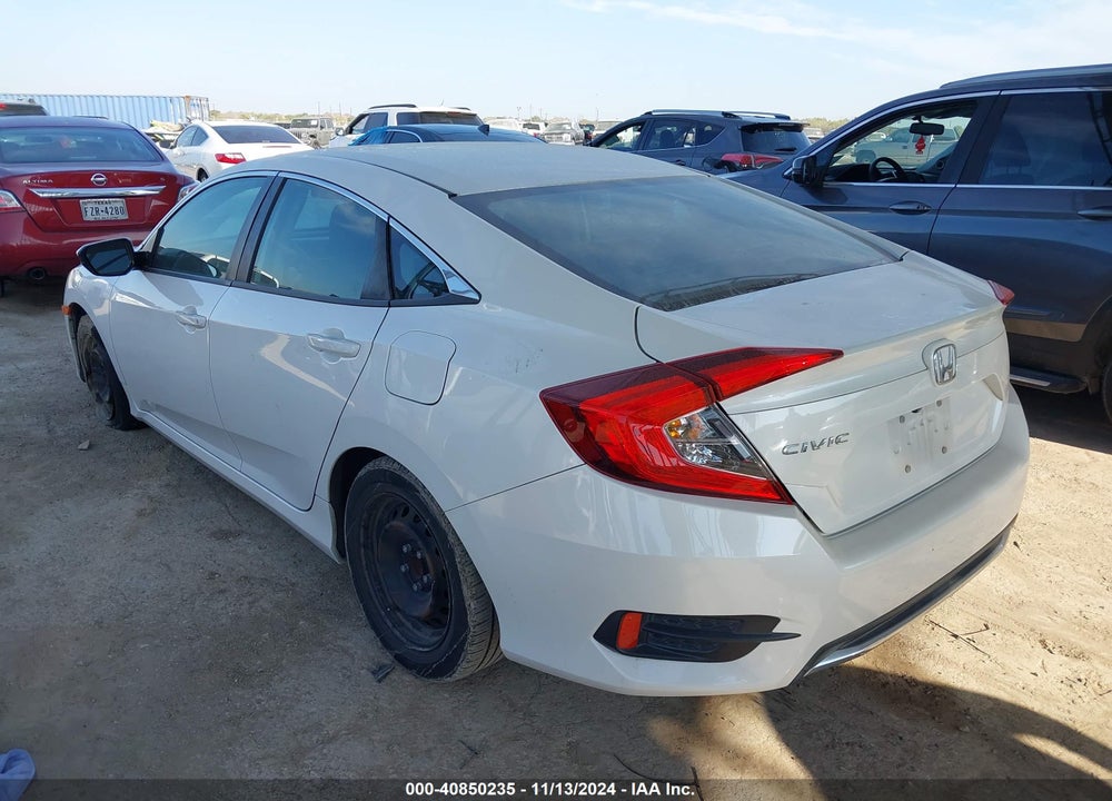 2019 HONDA CIVIC LX VIN: 19XFC2F6XKE030285