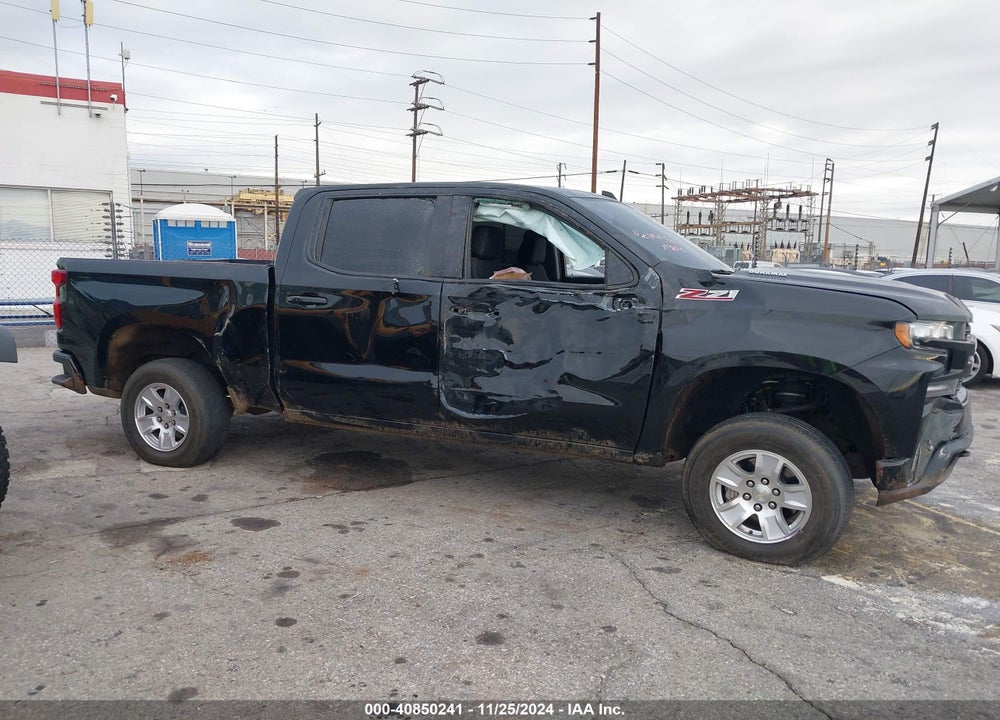 2021 CHEVROLET SILVERADO 1500 4WD SHORT BED RST VIN: 1GCUYEET2MZ359295