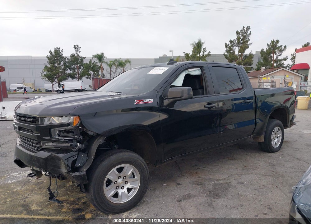 2021 CHEVROLET SILVERADO 1500 4WD SHORT BED RST VIN: 1GCUYEET2MZ359295