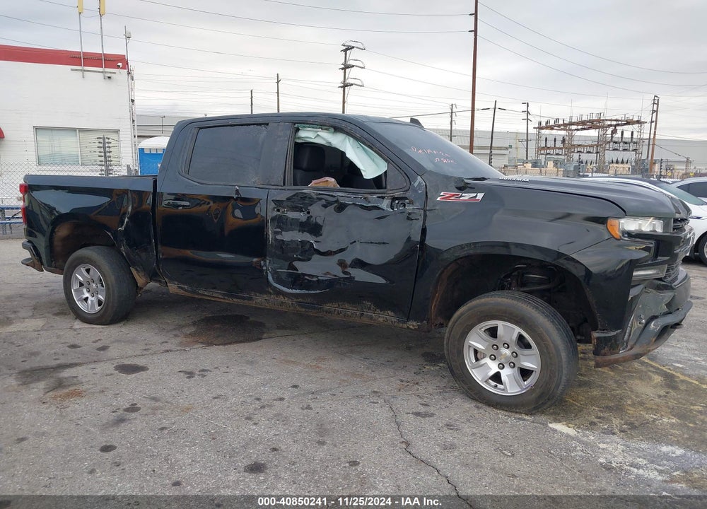 2021 CHEVROLET SILVERADO 1500 4WD SHORT BED RST VIN: 1GCUYEET2MZ359295