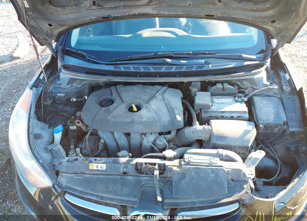 2012 HYUNDAI ELANTRA LIMITED (ULSAN PLANT) VIN: KMHDH4AEXCU253721