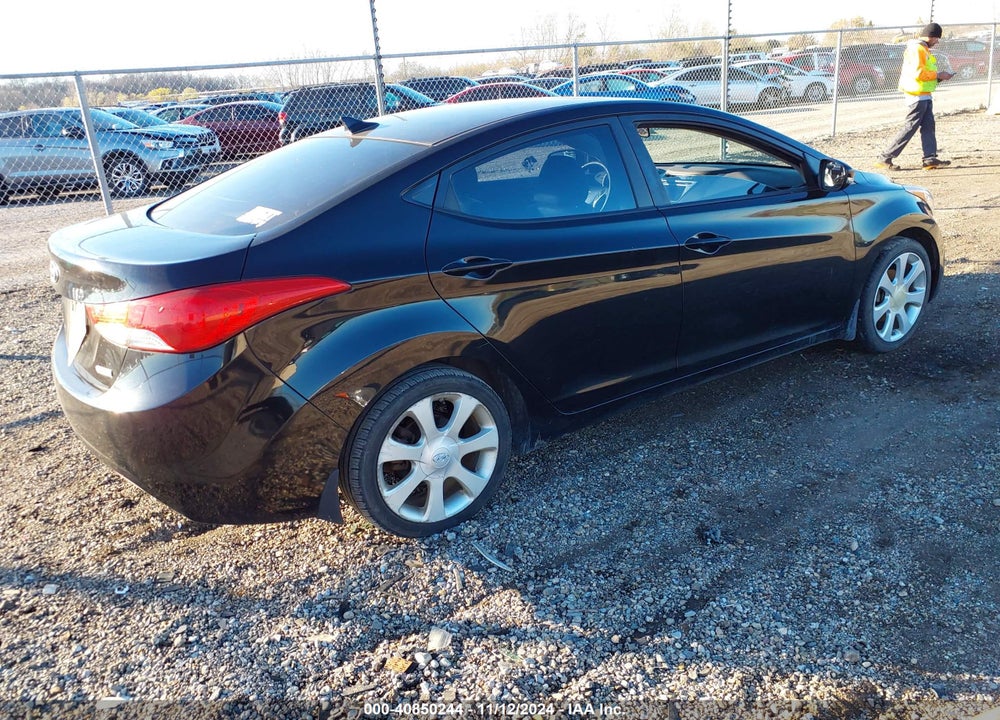 2012 HYUNDAI ELANTRA LIMITED (ULSAN PLANT) VIN: KMHDH4AEXCU253721
