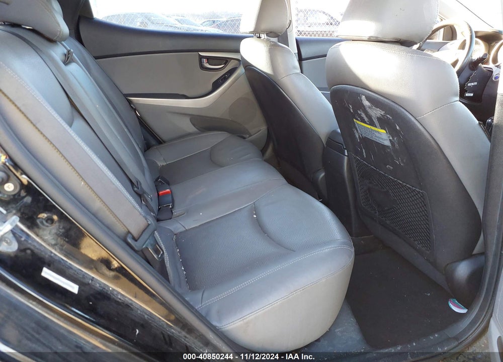 2012 HYUNDAI ELANTRA LIMITED (ULSAN PLANT) VIN: KMHDH4AEXCU253721