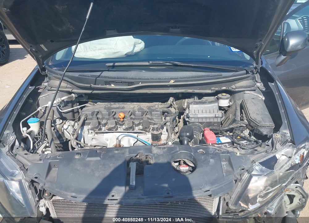 2013 HONDA CIVIC LX VIN: 19XFB2F57DE251596