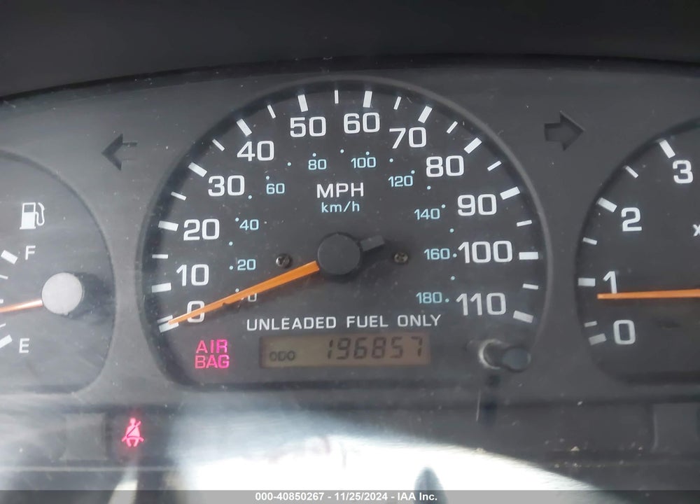 1998 NISSAN FRONTIER SE/XE VIN: 1N6DD26Y4WC305679