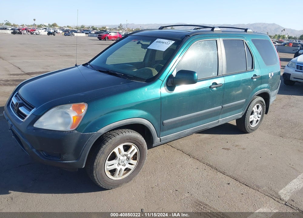 2004 HONDA CR-V EX VIN: JHLRD77834C009721