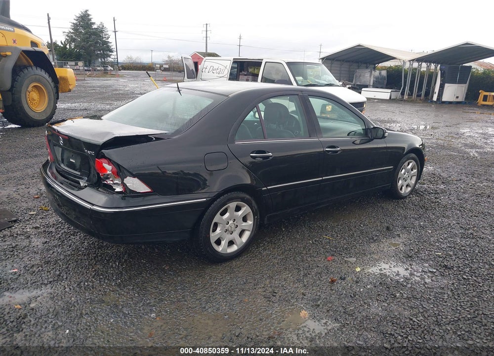 2006 MERCEDES-BENZ C 280 LUXURY 4MATIC VIN: WDBRF92H56F796455