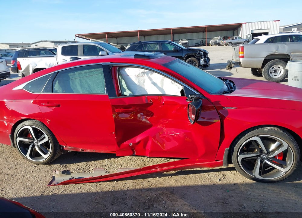 2021 HONDA ACCORD SPORT 2.0T VIN: 1HGCV2F37MA028942