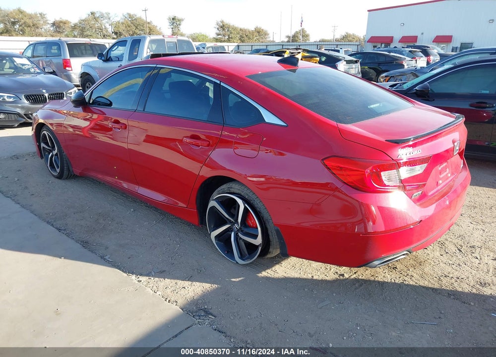 2021 HONDA ACCORD SPORT 2.0T VIN: 1HGCV2F37MA028942