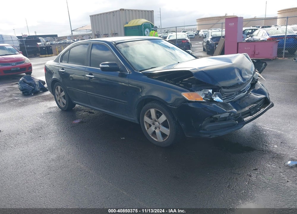 2009 KIA OPTIMA EX VIN: KNAGE228395297079