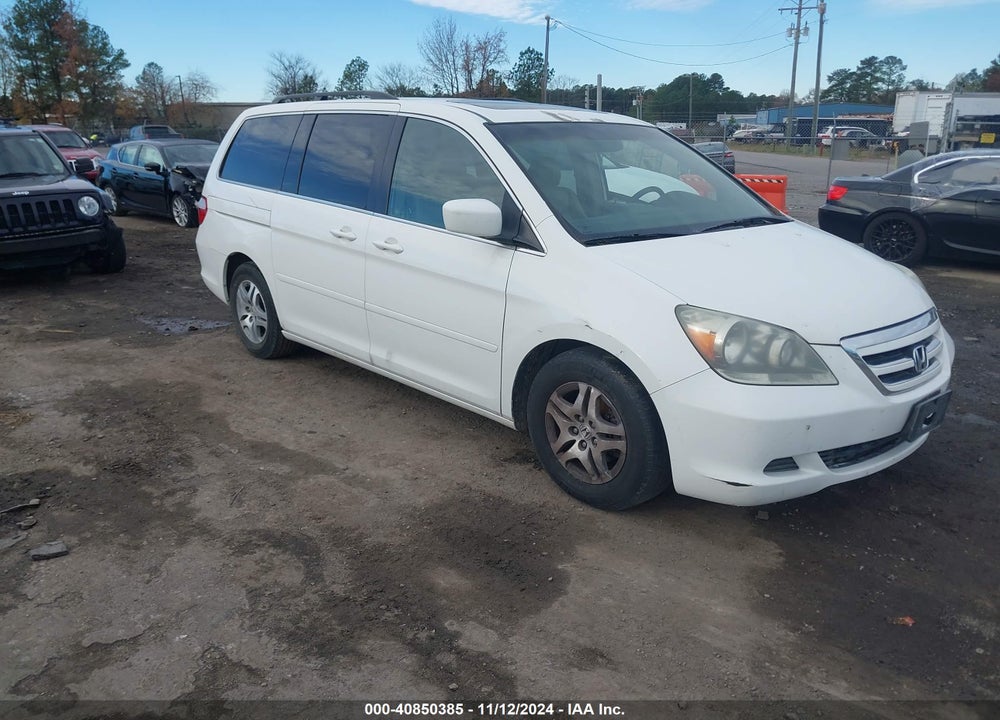 2006 HONDA ODYSSEY EX-L VIN: 5FNRL38736B458336