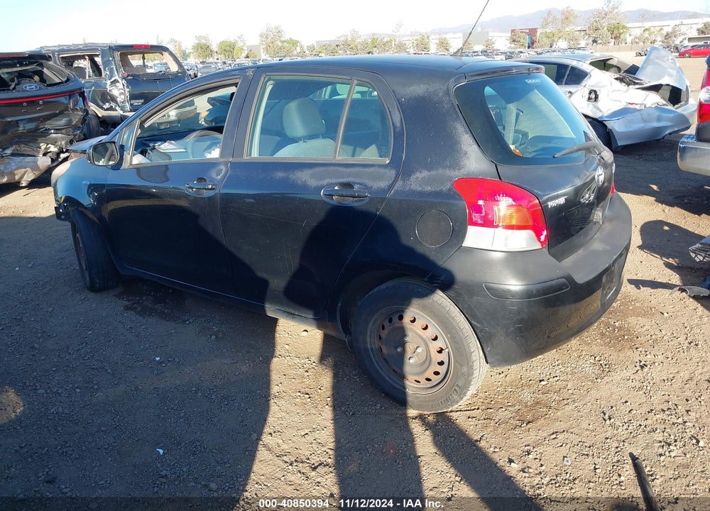 2010 TOYOTA YARIS VIN: JTDKT4K3XA5292971