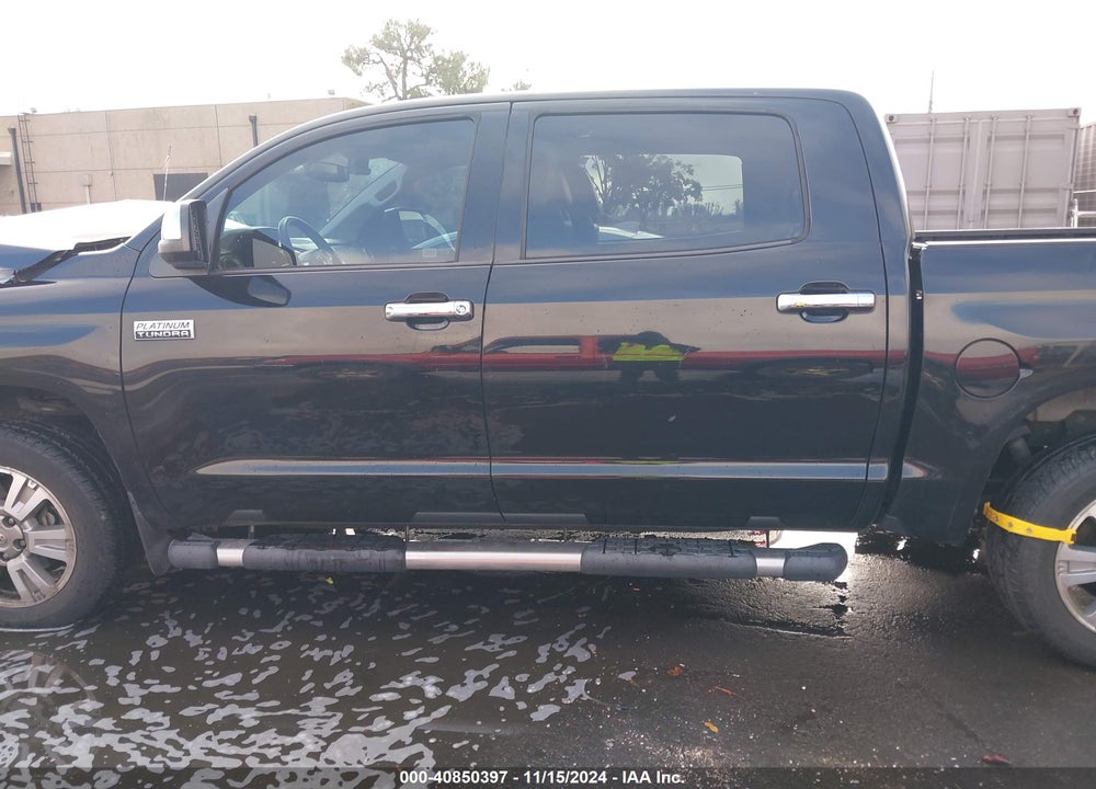2014 TOYOTA TUNDRA PLATINUM 5.7L V8 VIN: 5TFAW5F17EX404458
