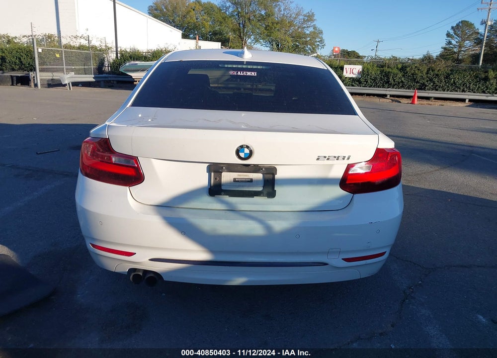 2015 BMW 228I VIN: WBA1F5C53FV257279