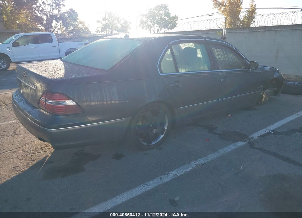 2005 LEXUS LS 430 VIN: JTHBN36F855015197