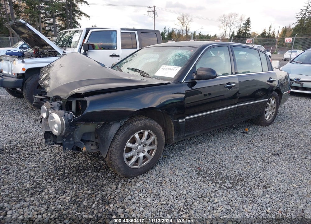 2008 KIA AMANTI VIN: KNALD125985163791