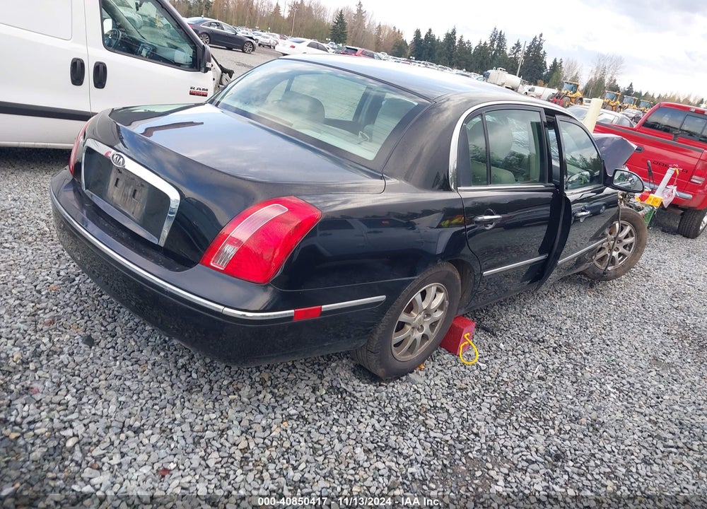 2008 KIA AMANTI VIN: KNALD125985163791