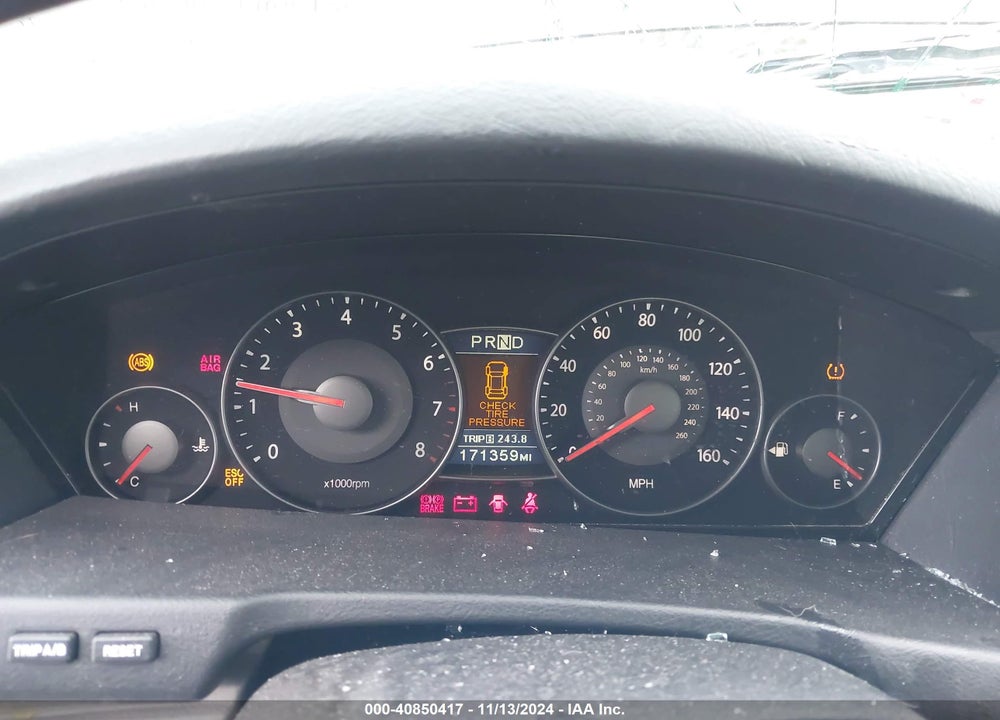 2008 KIA AMANTI VIN: KNALD125985163791