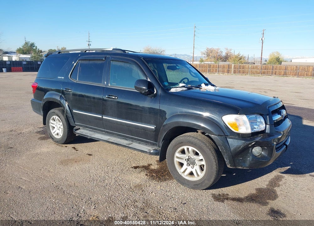 2006 TOYOTA SEQUOIA LIMITED V8 VIN: 5TDBT48A36S275808
