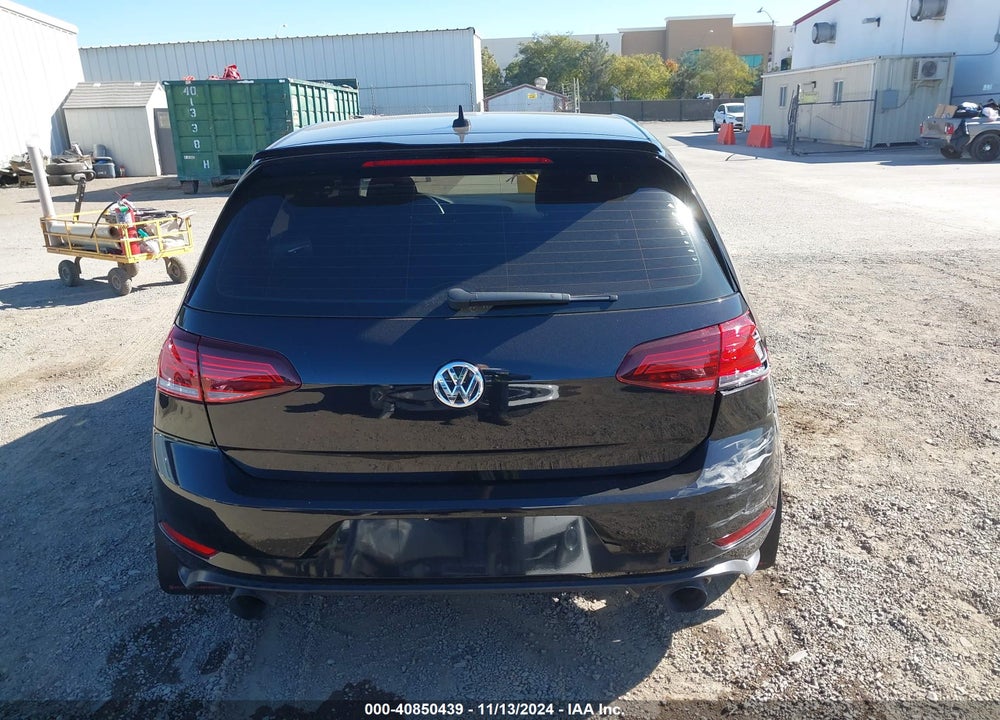 2018 VOLKSWAGEN GOLF GTI 2.0T AUTOBAHN/2.0T S/2.0T SE VIN: 3VW547AU6JM291183