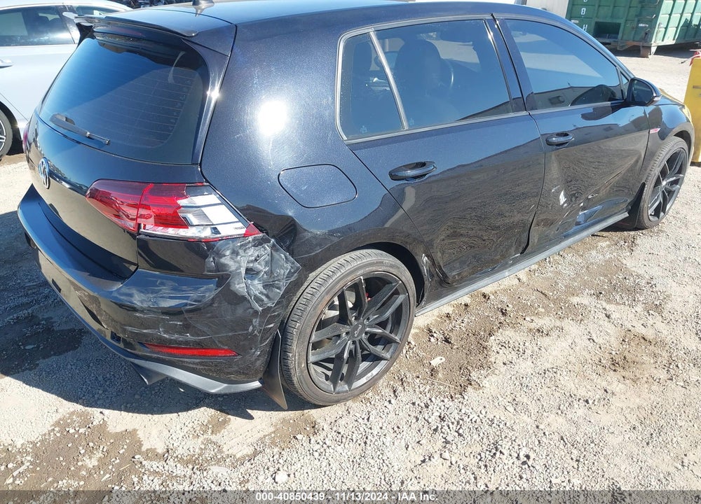 2018 VOLKSWAGEN GOLF GTI 2.0T AUTOBAHN/2.0T S/2.0T SE VIN: 3VW547AU6JM291183