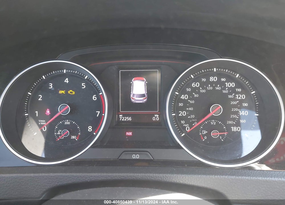 2018 VOLKSWAGEN GOLF GTI 2.0T AUTOBAHN/2.0T S/2.0T SE VIN: 3VW547AU6JM291183