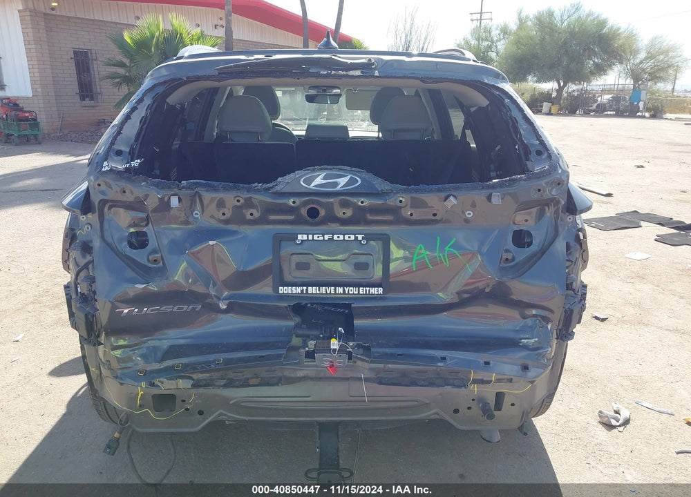 2022 HYUNDAI TUCSON LIMITED VIN: KM8JE3AE2NU142394