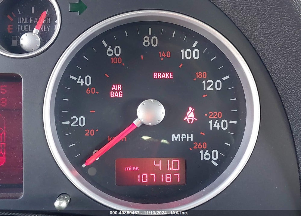 2004 AUDI TT 1.8L VIN: TRUUT28N041018489