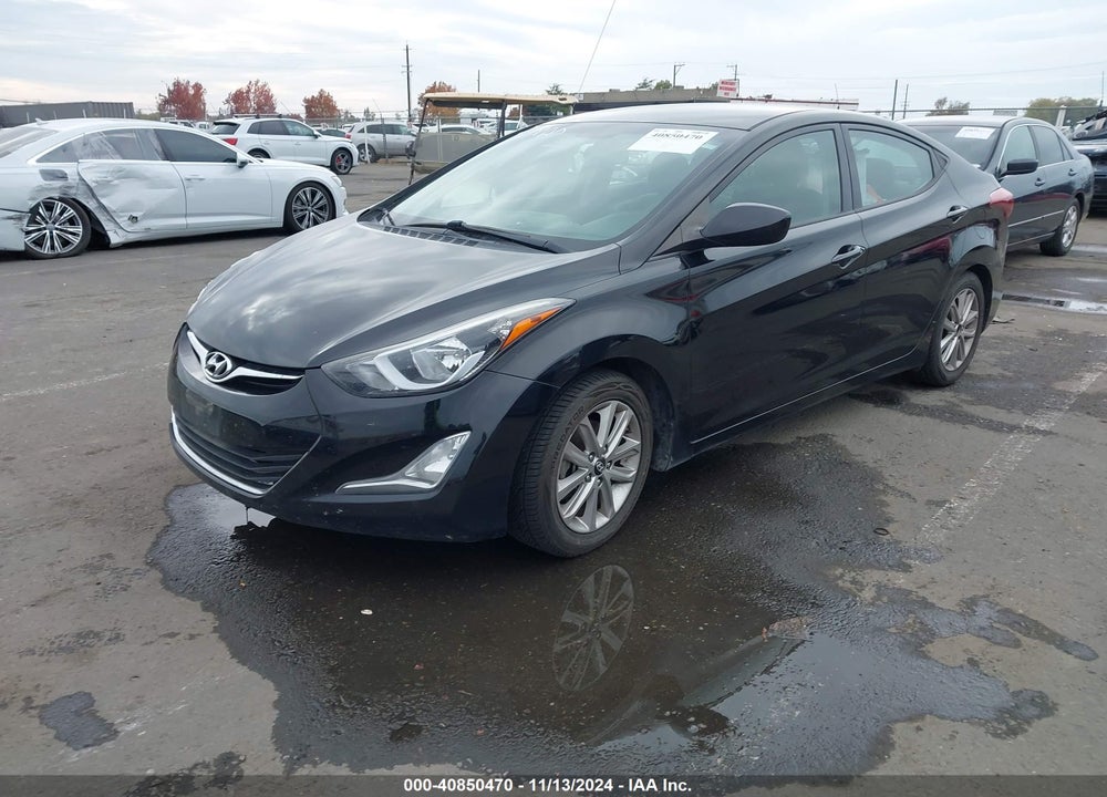 2015 HYUNDAI ELANTRA SE VIN: 5NPDH4AE9FH568674
