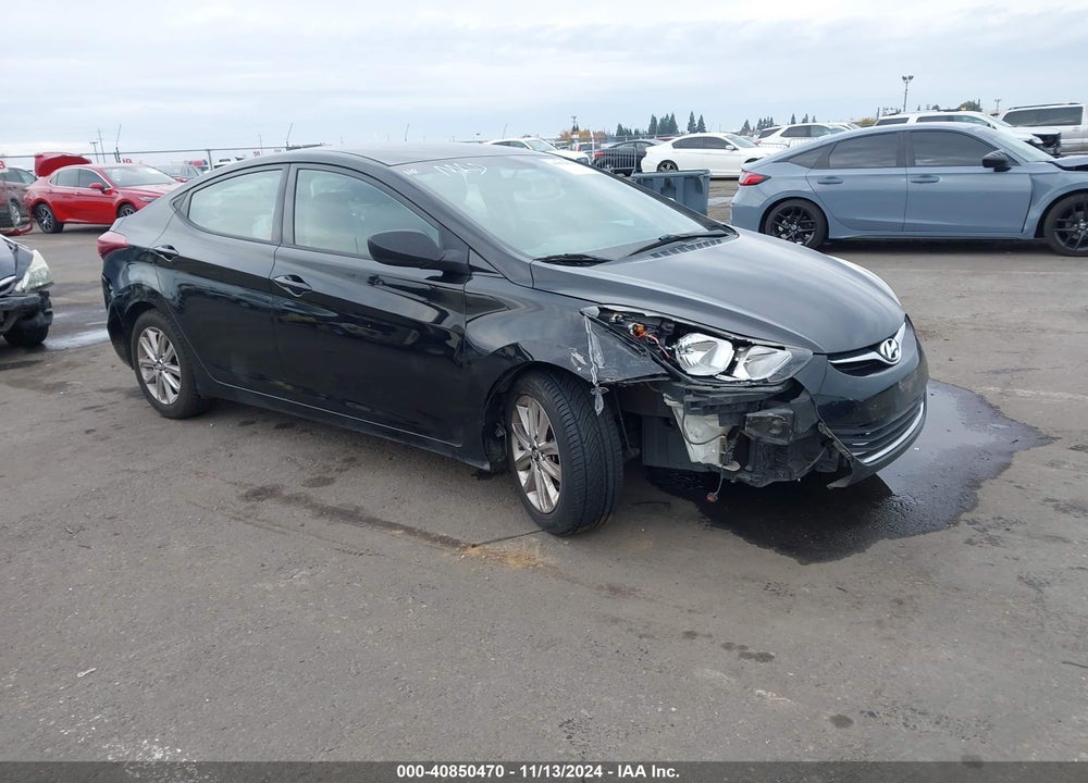 2015 HYUNDAI ELANTRA SE VIN: 5NPDH4AE9FH568674