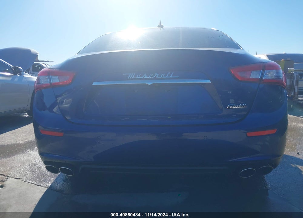 2015 MASERATI GHIBLI VIN: ZAM57XSA3F1130546