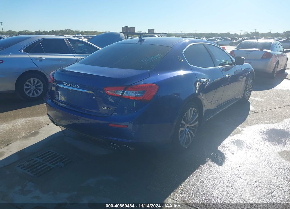 2015 MASERATI GHIBLI VIN: ZAM57XSA3F1130546