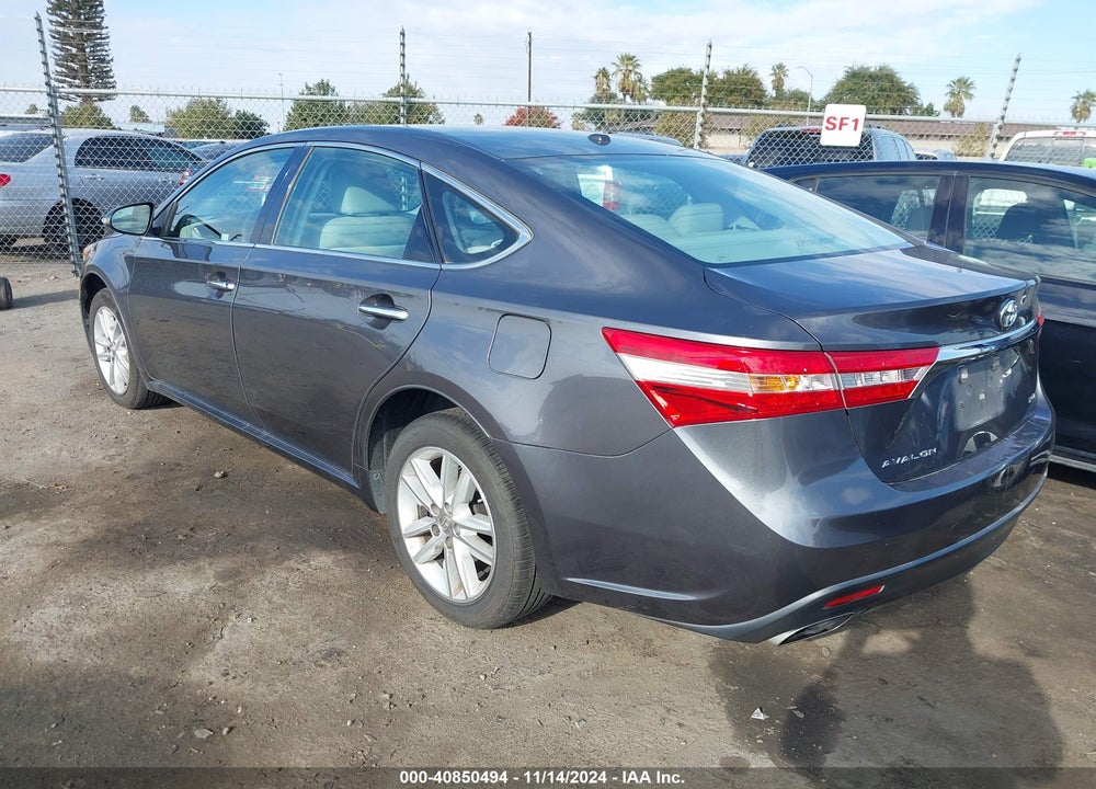 2014 TOYOTA AVALON VIN: 4T1BK1EB4EU108569