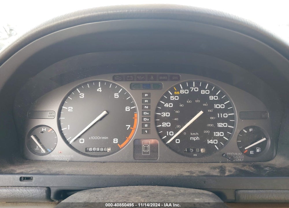1991 ACURA LEGEND LS VIN: JH4KA7673MC008616
