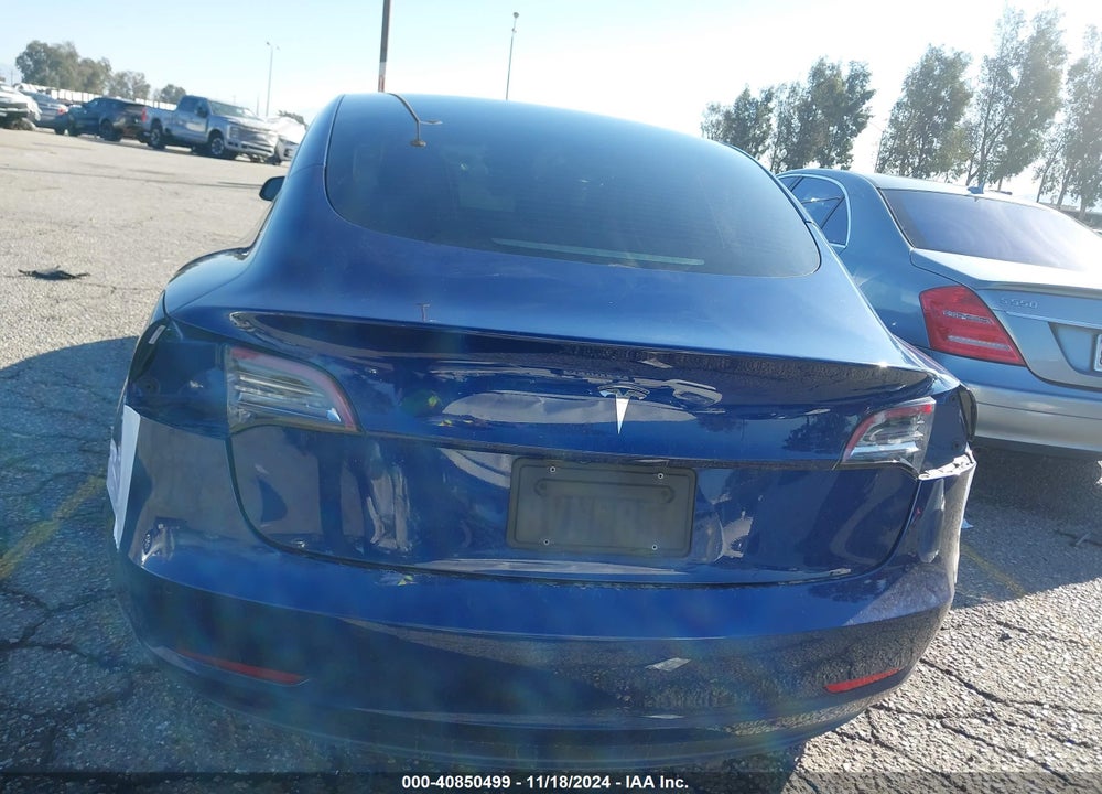 2021 TESLA MODEL 3 STANDARD RANGE PLUS REAR-WHEEL DRIVE VIN: 5YJ3E1EAXMF930369