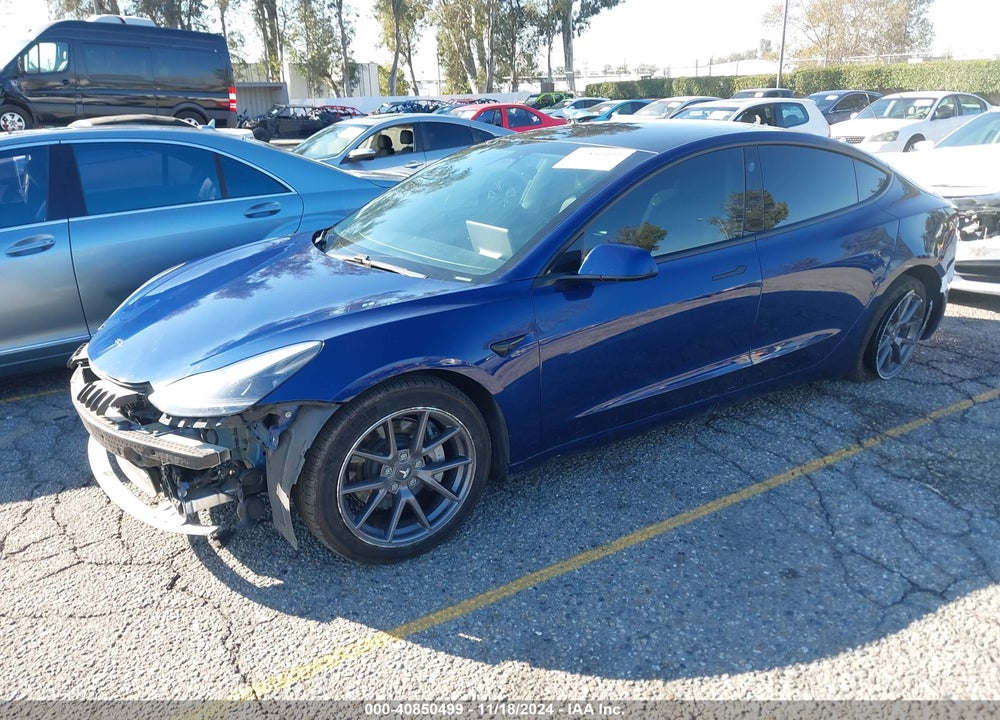 2021 TESLA MODEL 3 STANDARD RANGE PLUS REAR-WHEEL DRIVE VIN: 5YJ3E1EAXMF930369