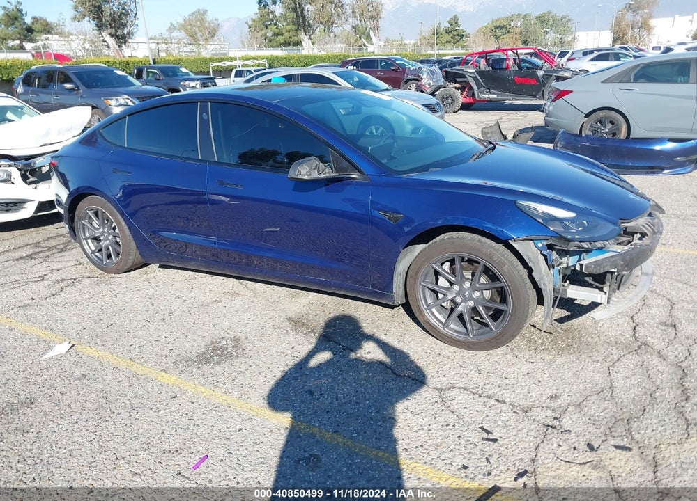 2021 TESLA MODEL 3 STANDARD RANGE PLUS REAR-WHEEL DRIVE VIN: 5YJ3E1EAXMF930369