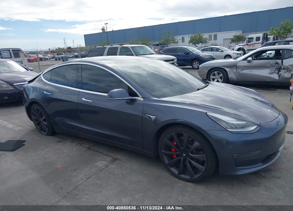 2020 TESLA MODEL 3 PERFORMANCE DUAL MOTOR ALL-WHEEL DRIVE VIN: 5YJ3E1EC9LF641774