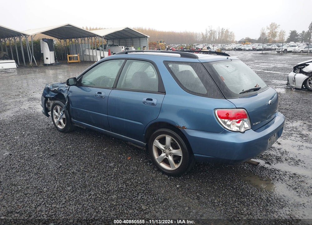 2007 SUBARU IMPREZA 2.5I VIN: JF1GG61677H818407