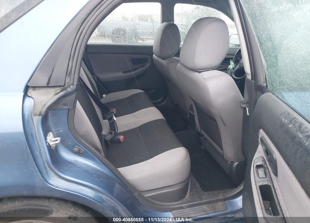 2007 SUBARU IMPREZA 2.5I VIN: JF1GG61677H818407