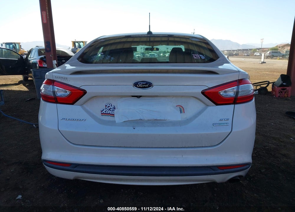 2016 FORD FUSION SE VIN: 3FA6P0HD1GR119446
