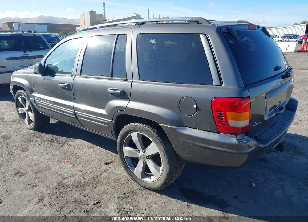 2002 JEEP GRAND CHEROKEE LIMITED VIN: 1J8GW58N52C231044