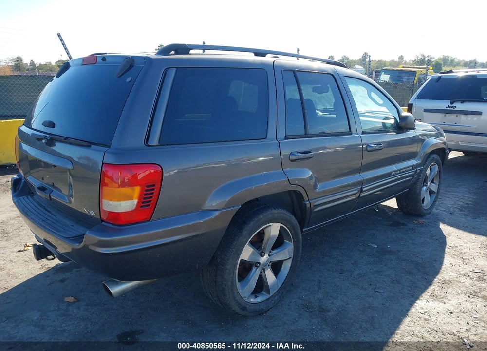 2002 JEEP GRAND CHEROKEE LIMITED VIN: 1J8GW58N52C231044