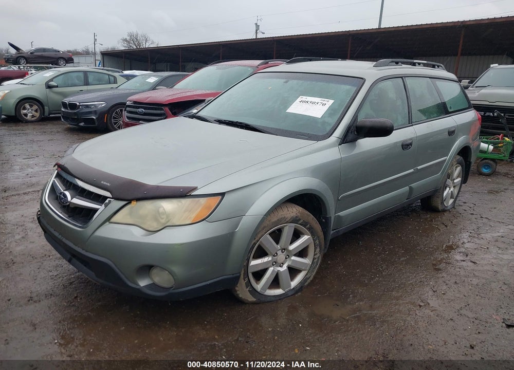 2009 SUBARU OUTBACK 2.5I VIN: 4S4BP61C397344647